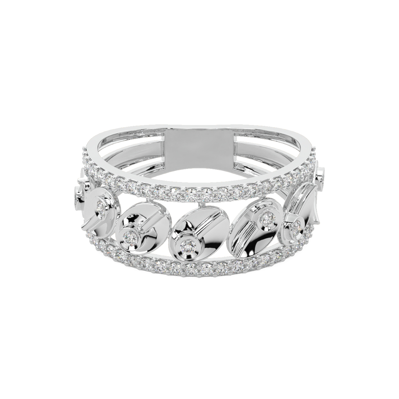 Luke Round Diamond Ring